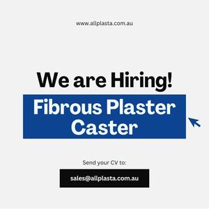 Allplasta PTY LTD is hiring!

We are looking for a Caster to join us at our Wilberforce (NSW) based location. 

Experience is not essential as we train to cast items ranging from cornice, to panels, ceiling roses and vents.

You will be working with a fantastic team of people, offering steady, reliable and ongoing employment with great benefits. 

For more information please call 02 9627 6550 or send your CV to Andrew at sales@allplasta.com.au.

We look forward to hearing from you!