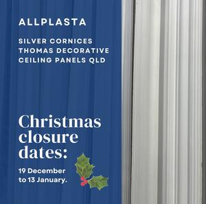 We’ve got a couple reminders🎄with just over a week to go before Allplasta closes for the Christmas break.

Be sure to get your orders in the queue for next year or grab stock before the 19th! 

#allplasta #christmasclosure