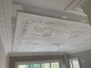 Lovely project in North Willoughby for @pitch_perfect_constructions, installed by @paramountprojectsco 

Products featured: 
- AP25a & AP25b ceiling panels 
- P14 cornice
- AP42 ceiling panel